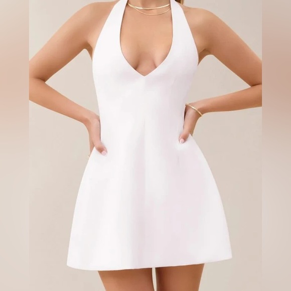 NIB $198 HEIRESS BEVERLY HILLS PLUNGE NECKLINE DRESS - Picture 4 of 7